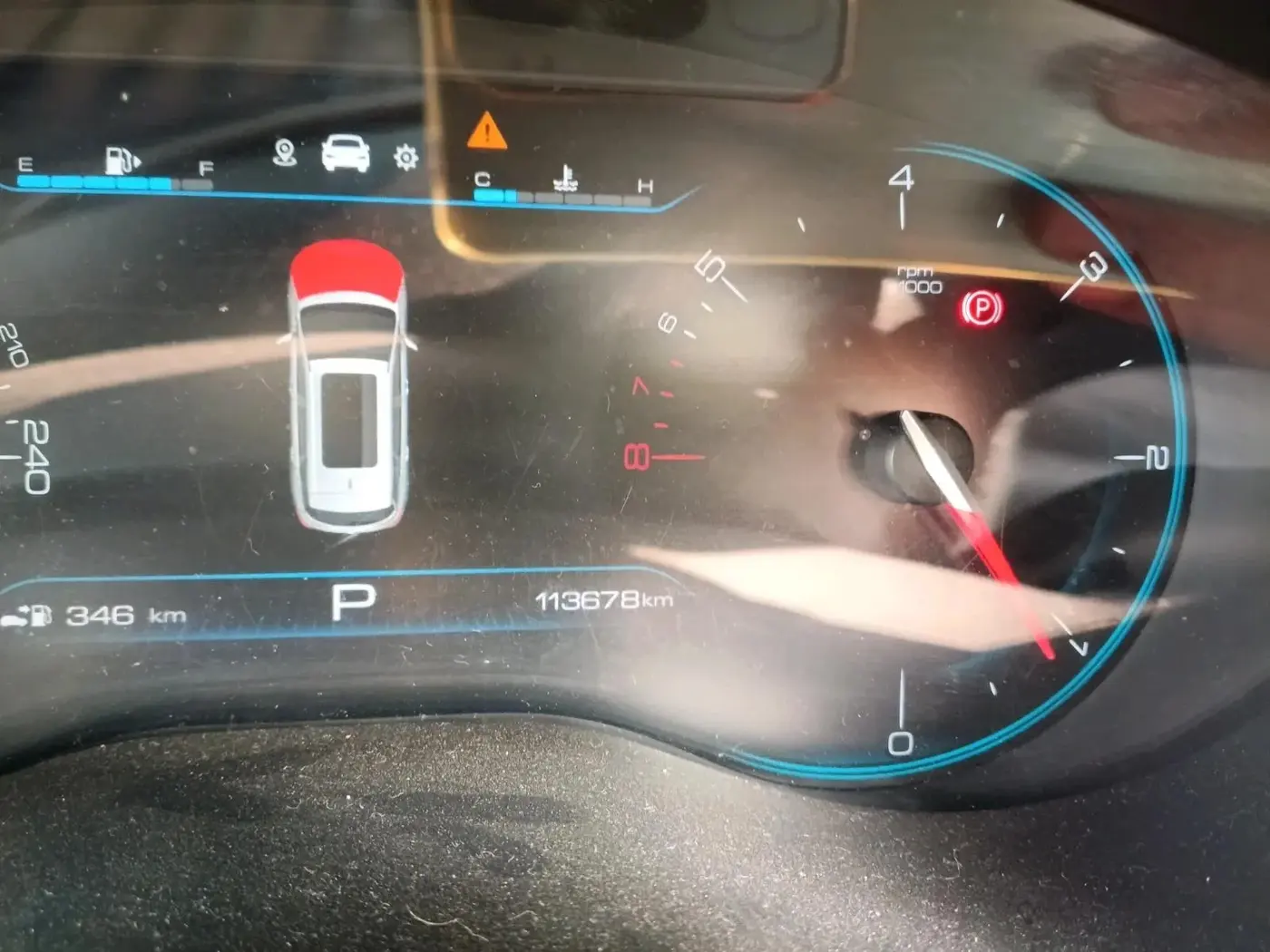 2020 MG HECTOR SHARP 1.5 DCT PETROL, Petrol, Automatic, 1,13,678 km, interior