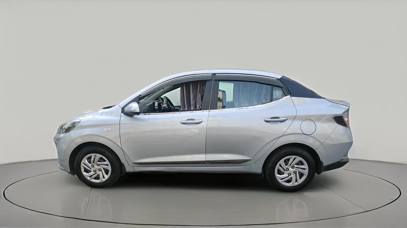 2021 Hyundai AURA S 1.2 CNG, CNG, Manual, 74,893 km, exterior