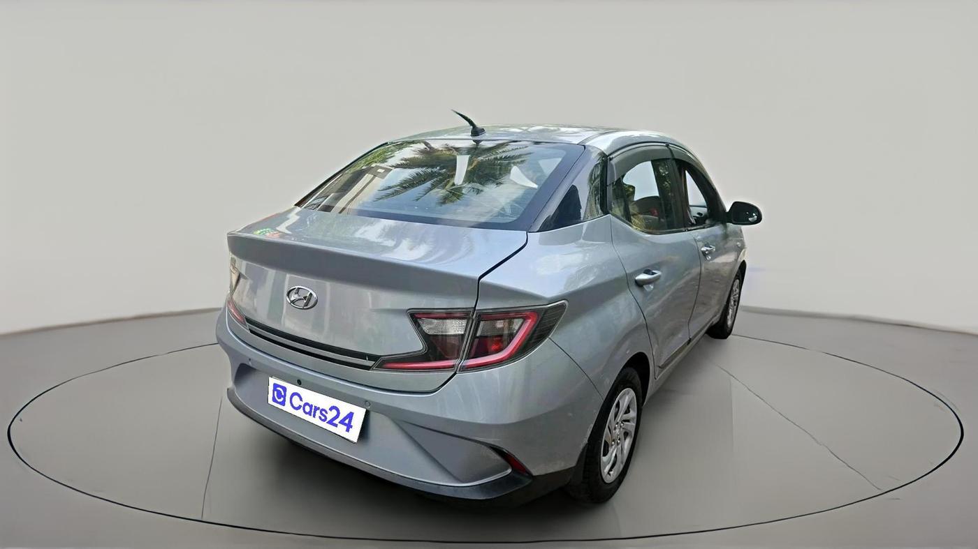 2021 Hyundai AURA S 1.2 CNG, CNG, Manual, 74,893 km, exterior