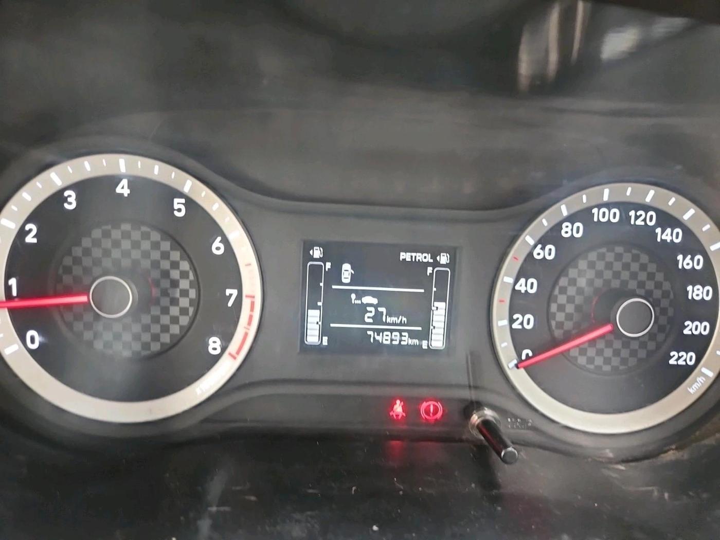 2021 Hyundai AURA S 1.2 CNG, CNG, Manual, 74,893 km, interior