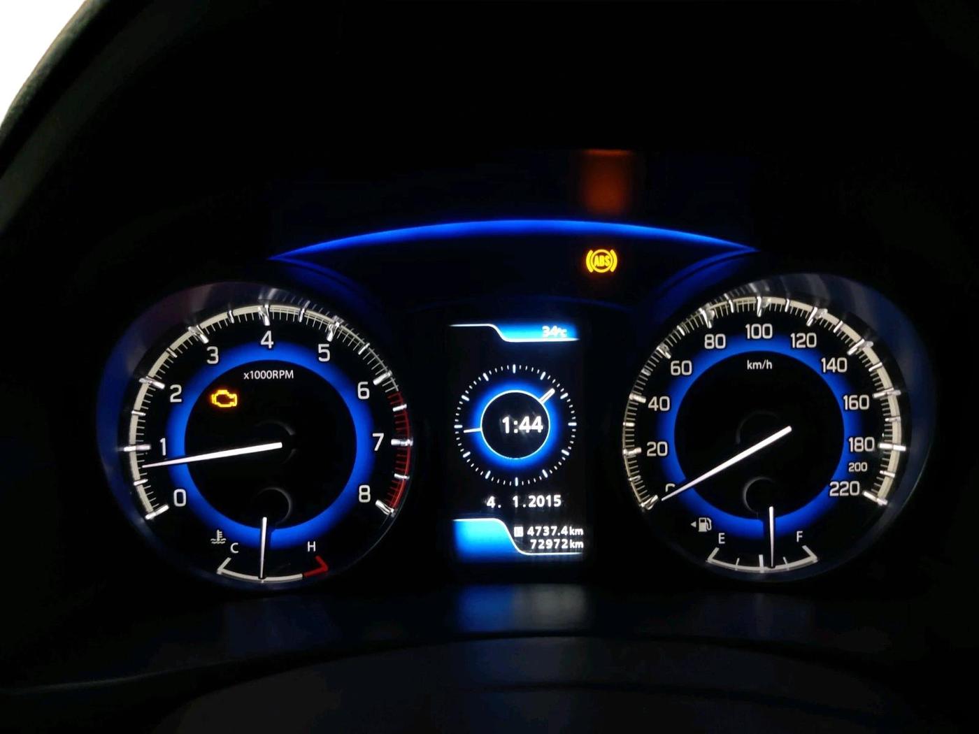 2015 Maruti Baleno ALPHA PETROL 1.2, Petrol, Manual, 72,972 km, interior