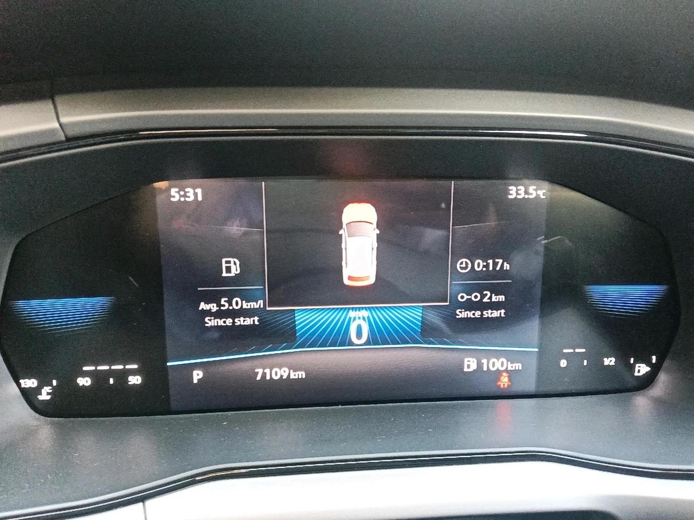 2025 Volkswagen TAIGUN Highline Plus 1.0 TSI AT, Petrol, Automatic, 7,109 km, interior