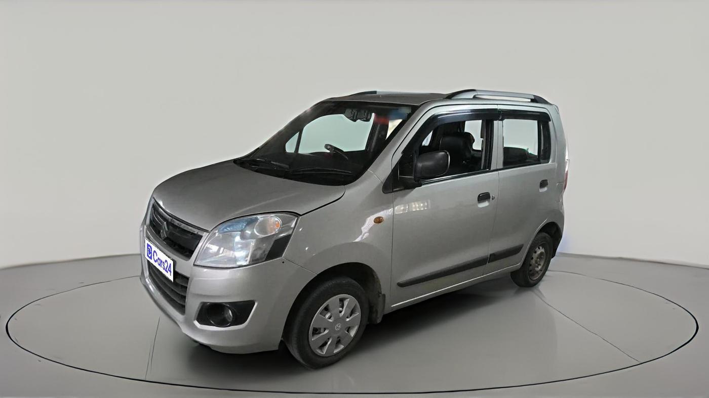 2013 Maruti Wagon R 1.0 LXI, Petrol, Manual, 63,455 km, exterior