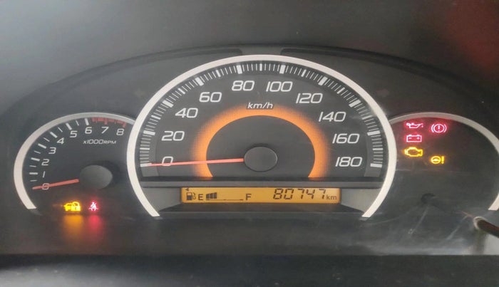 2013 Maruti Wagon R 1.0 VXI, Petrol, Manual, 80,747 km, interior