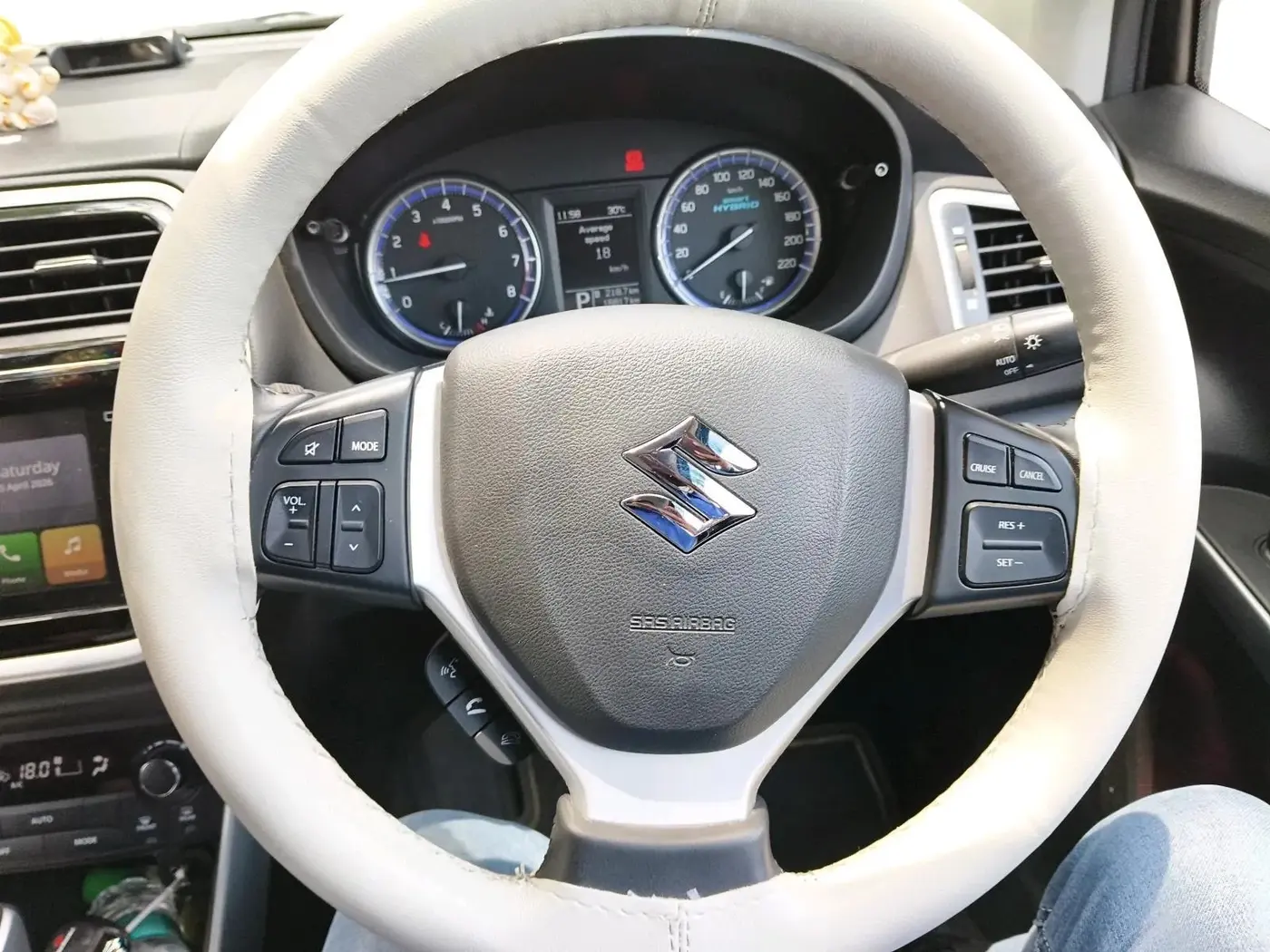 2022 Maruti S Cross ALPHA AT1.5, Petrol, Automatic, 16,920 km, interior