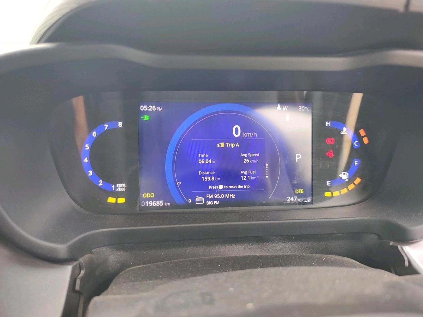 2025 Tata ALTROZ XZA Plus (S) Lux Petrol, Petrol, Automatic, 19,685 km, interior