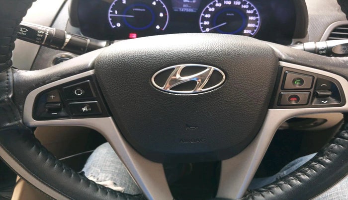 2012 Hyundai Verna FLUIDIC 1.6 CRDI SX OPT AT, Diesel, Automatic, 1,47,585 km, interior