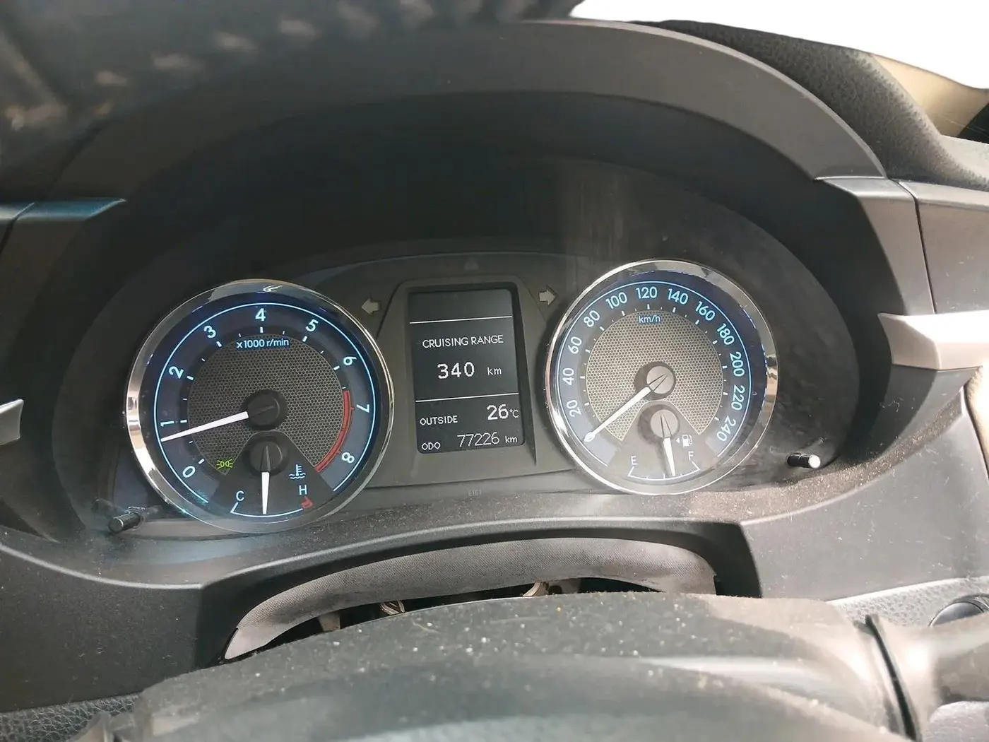 2015 Toyota Corolla Altis GL PETROL, Petrol, Manual, 77,226 km, interior