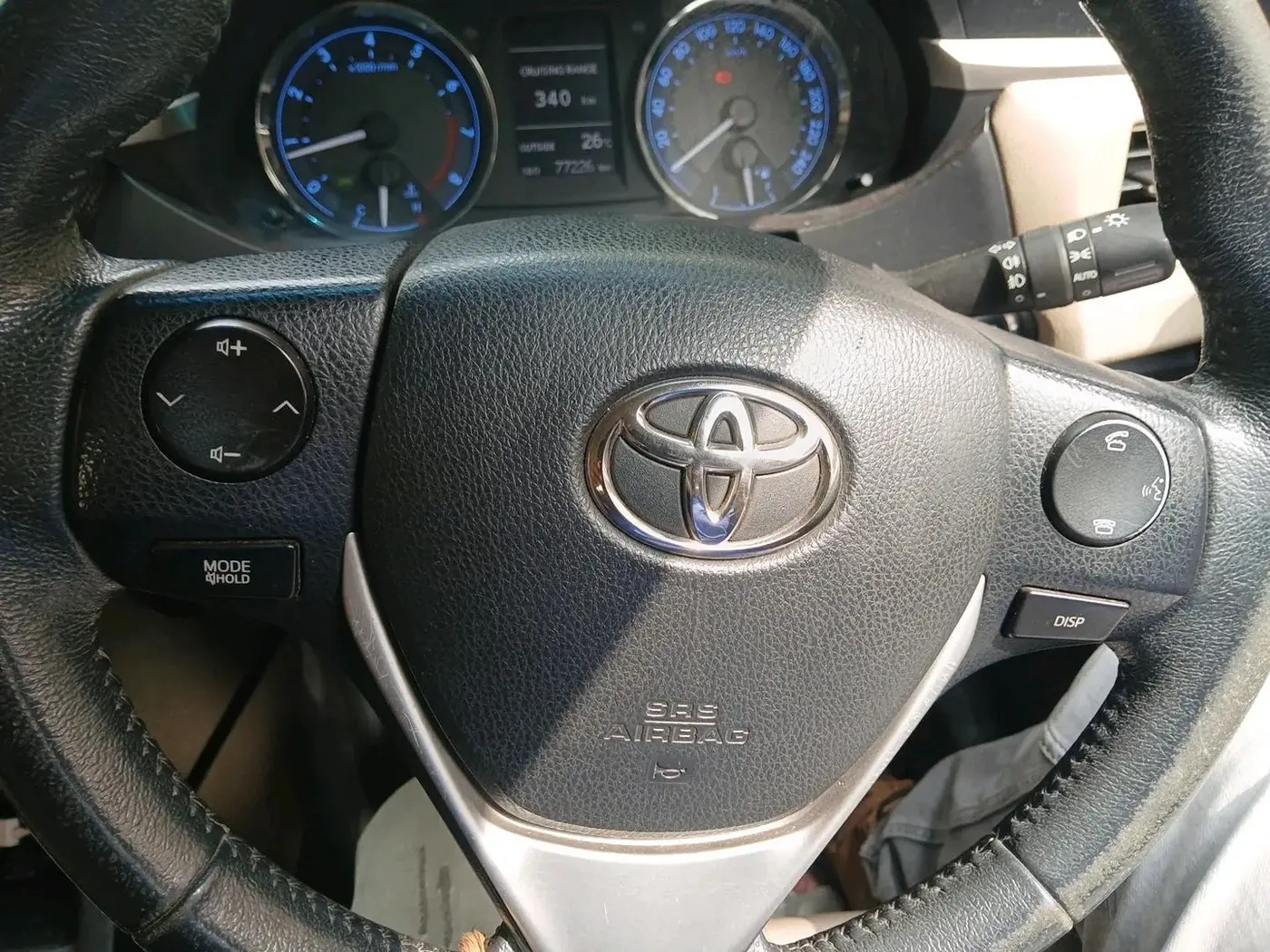2015 Toyota Corolla Altis GL PETROL, Petrol, Manual, 77,226 km, interior