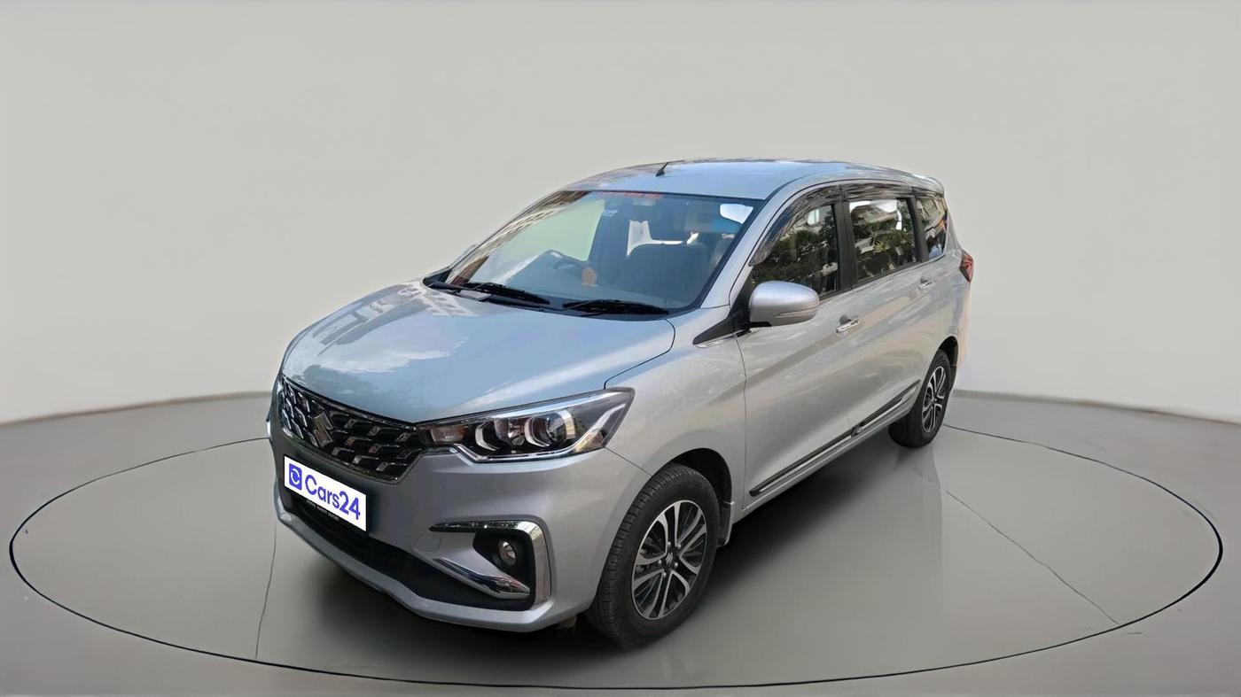 2025 Maruti Ertiga ZXI AT SHVS, Petrol, Automatic, 7,469 km, exterior