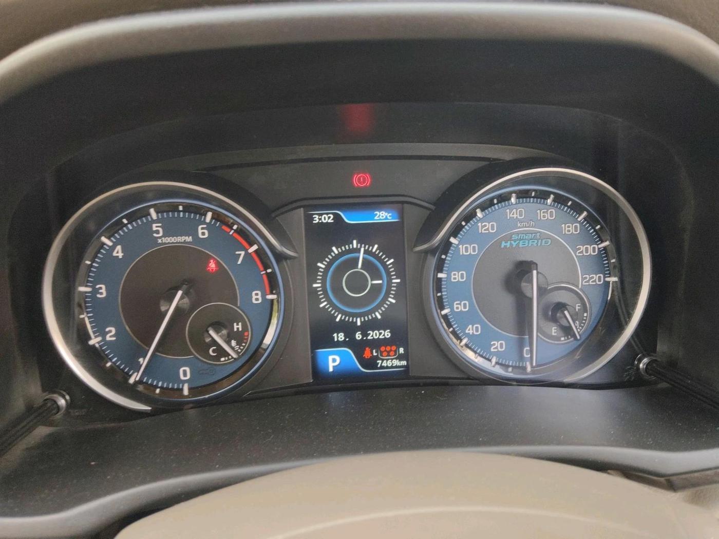 2025 Maruti Ertiga ZXI AT SHVS, Petrol, Automatic, 7,469 km, interior