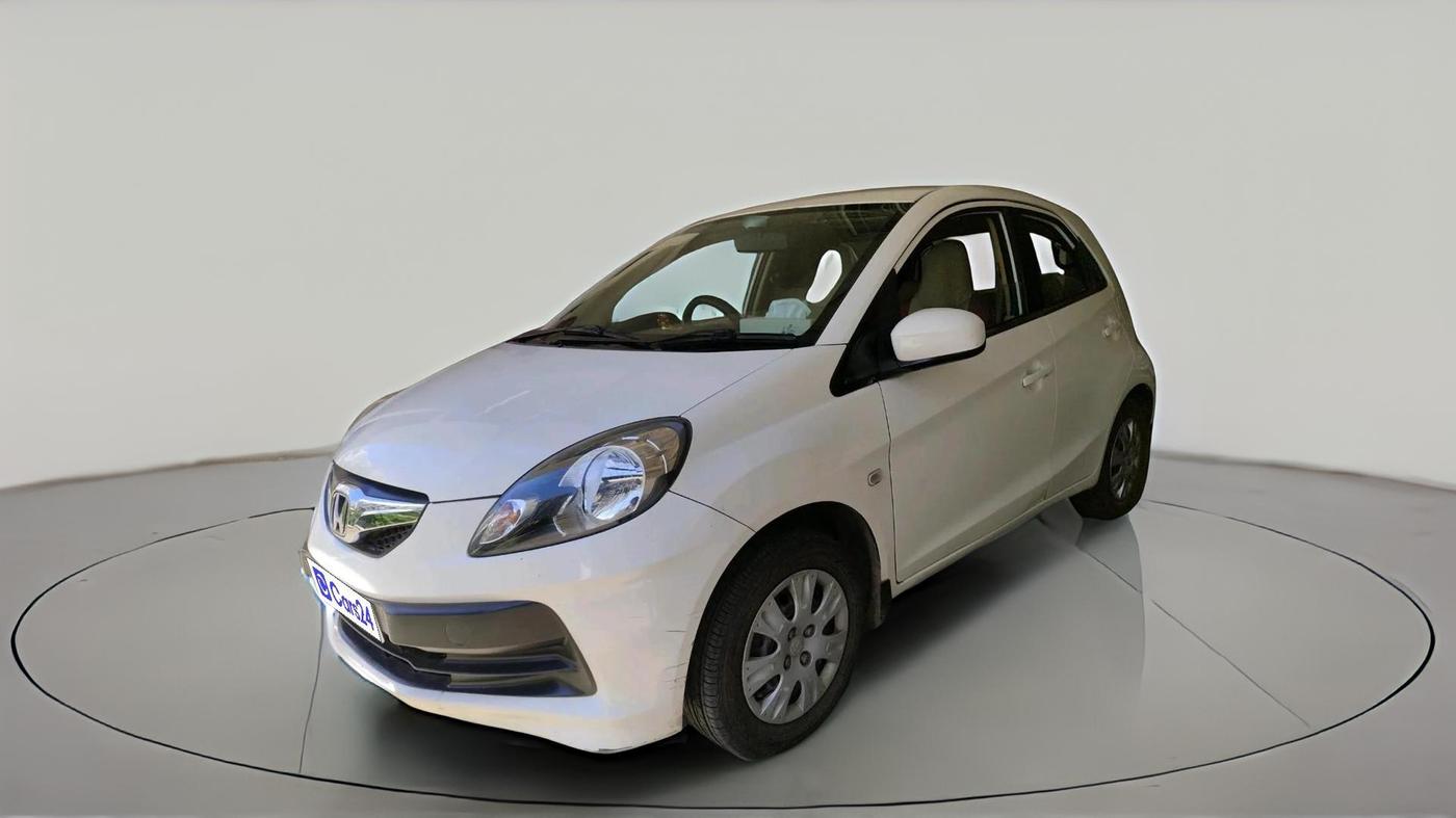 2013 Honda Brio S MT, Petrol, Manual, 1,24,904 km, exterior