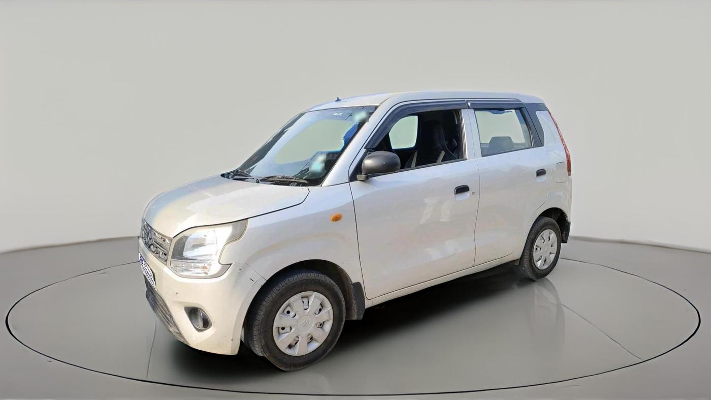 2019 Maruti New Wagon-R LXI CNG 1.0, CNG, Manual, 1,24,042 km, exterior