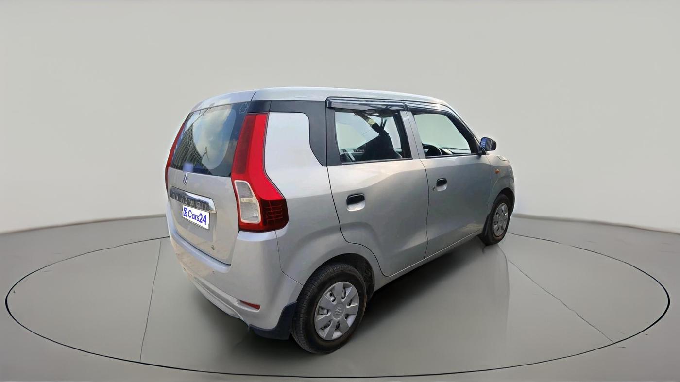 2019 Maruti New Wagon-R LXI CNG 1.0, CNG, Manual, 1,24,042 km, exterior