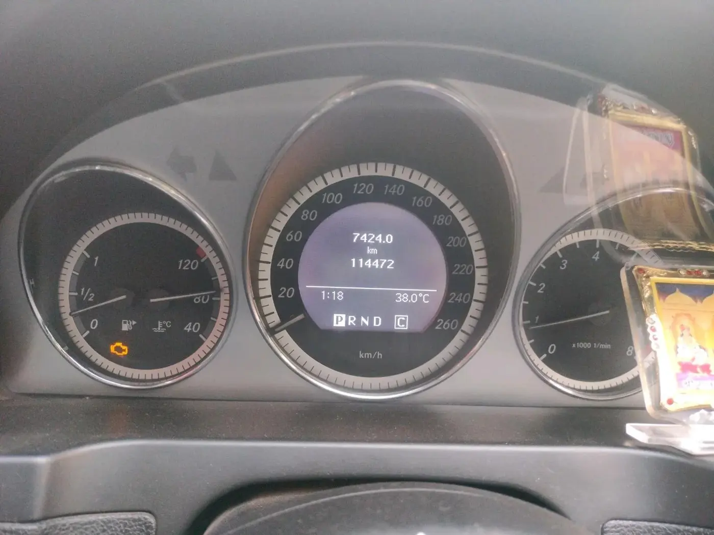2010 Mercedes Benz C Class C 200 CGI ELEGANCE, Petrol, Automatic, 1,14,472 km, interior