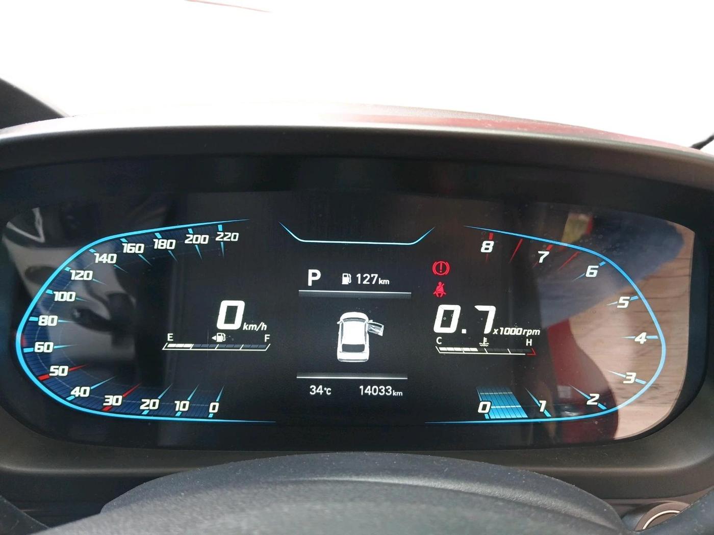 2025 Hyundai NEW I20 ASTA (O) 1.2 IVT, Petrol, Automatic, 14,033 km, interior