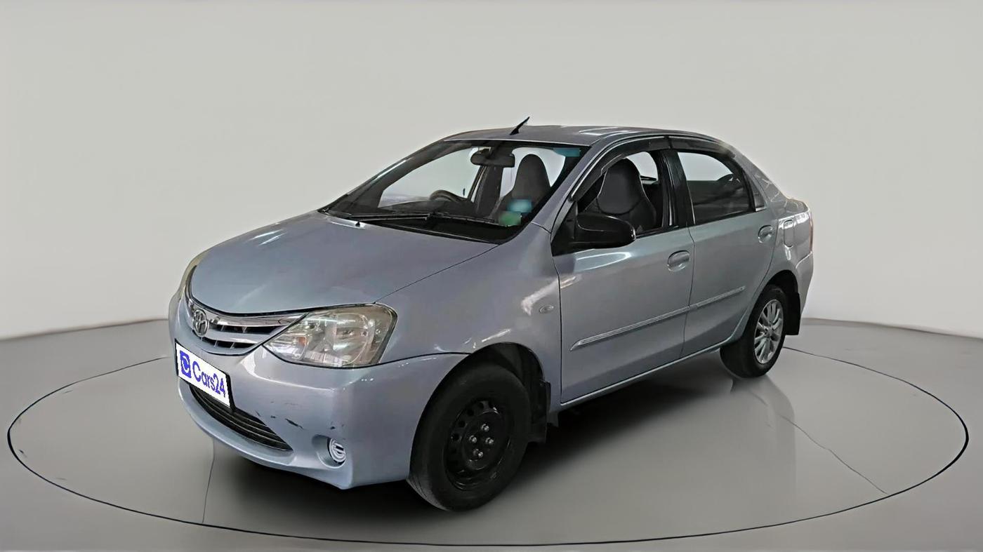 2011 Toyota Etios G, Petrol, Manual, 58,774 km, exterior