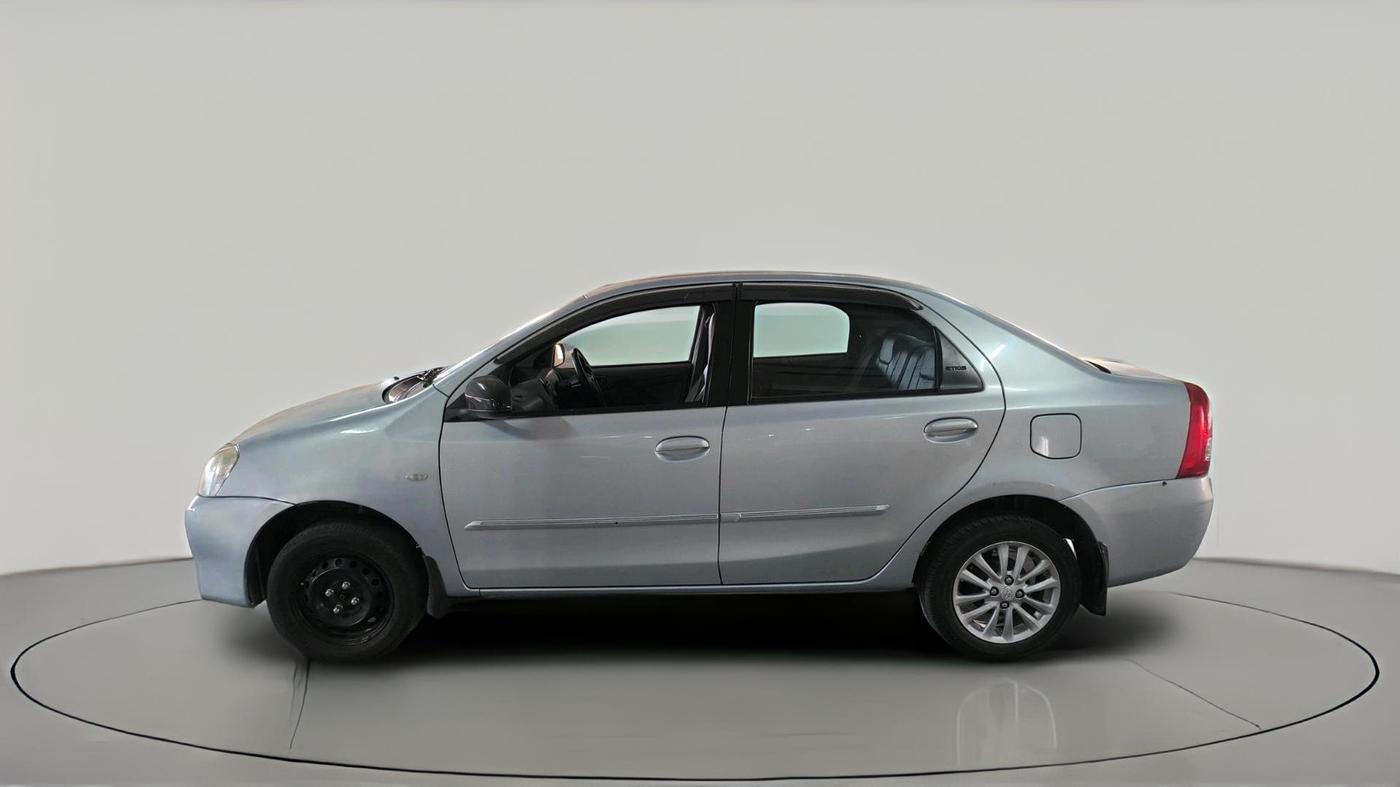 2011 Toyota Etios G, Petrol, Manual, 58,774 km, exterior