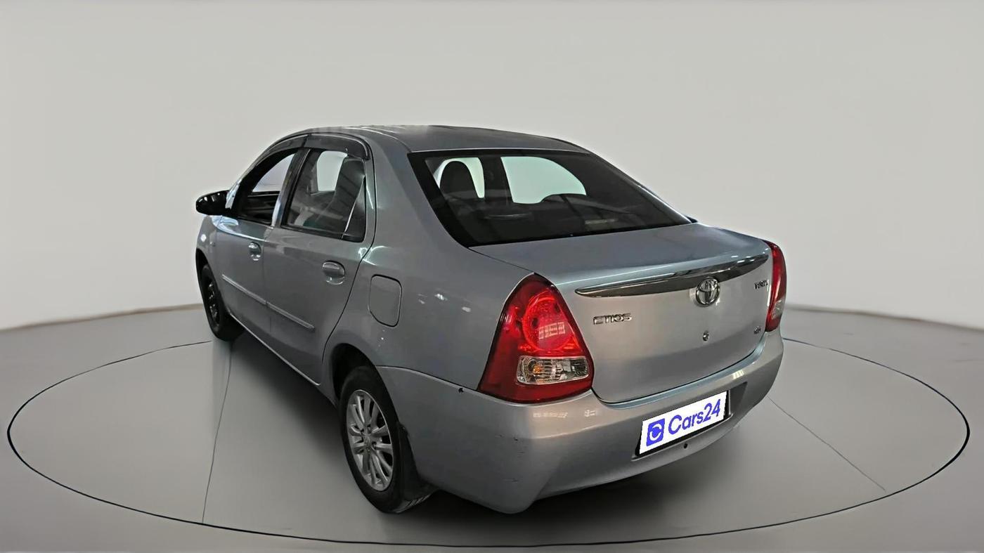 2011 Toyota Etios G, Petrol, Manual, 58,774 km, exterior