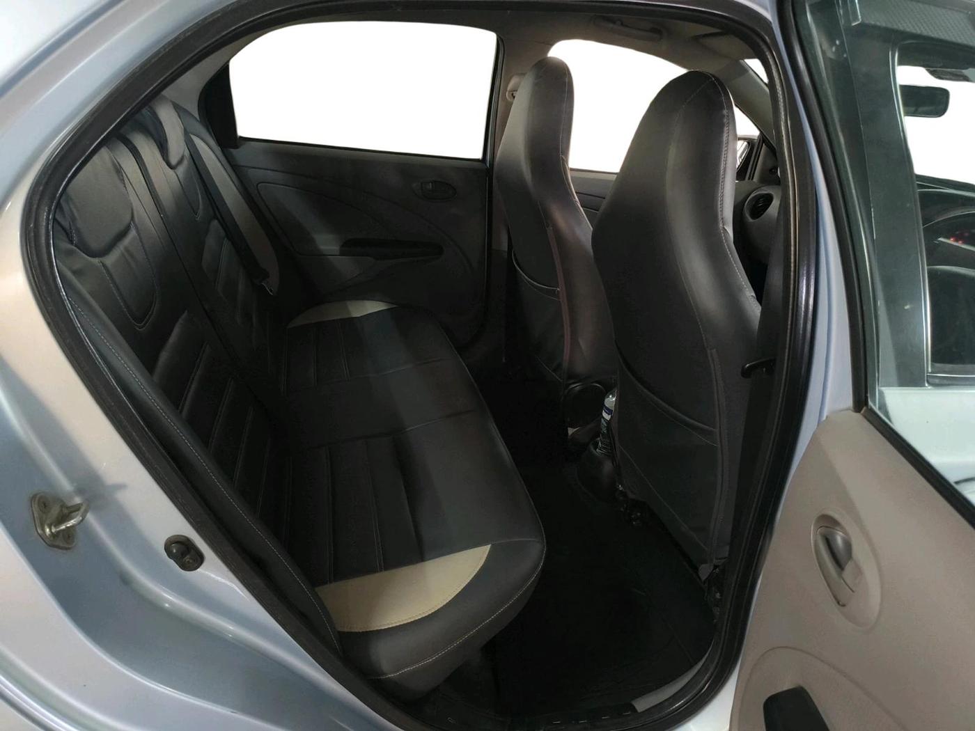 2011 Toyota Etios G, Petrol, Manual, 58,774 km, interior
