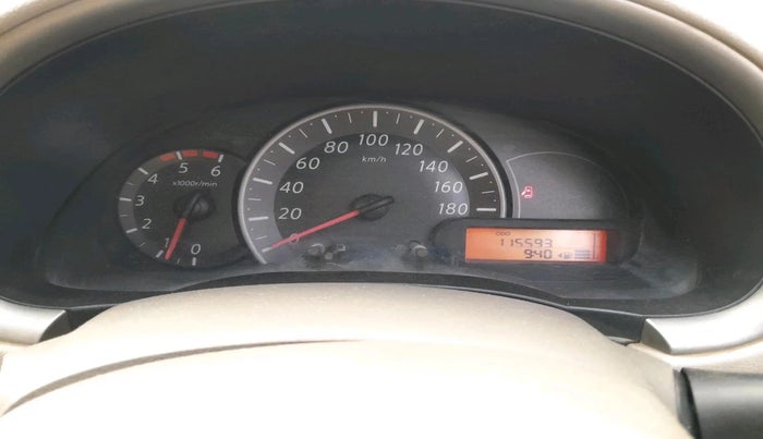 2012 Nissan Micra XV DIESEL, Diesel, Manual, 1,15,593 km, interior