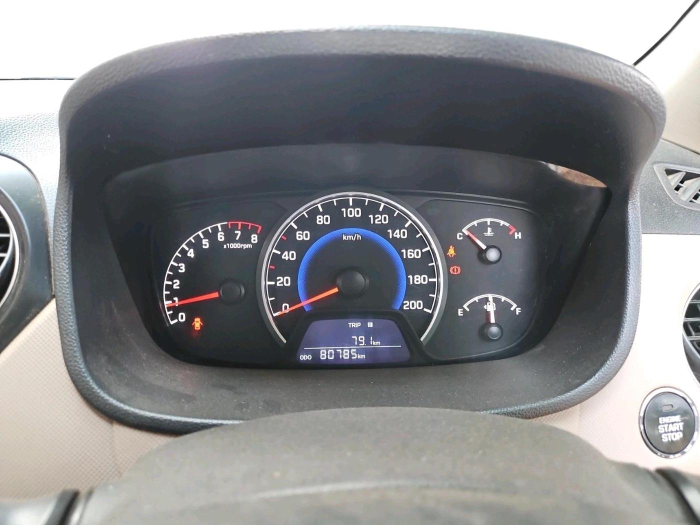 2018 Hyundai Grand i10 ASTA 1.2 KAPPA VTVT, CNG, Manual, 80,785 km, interior