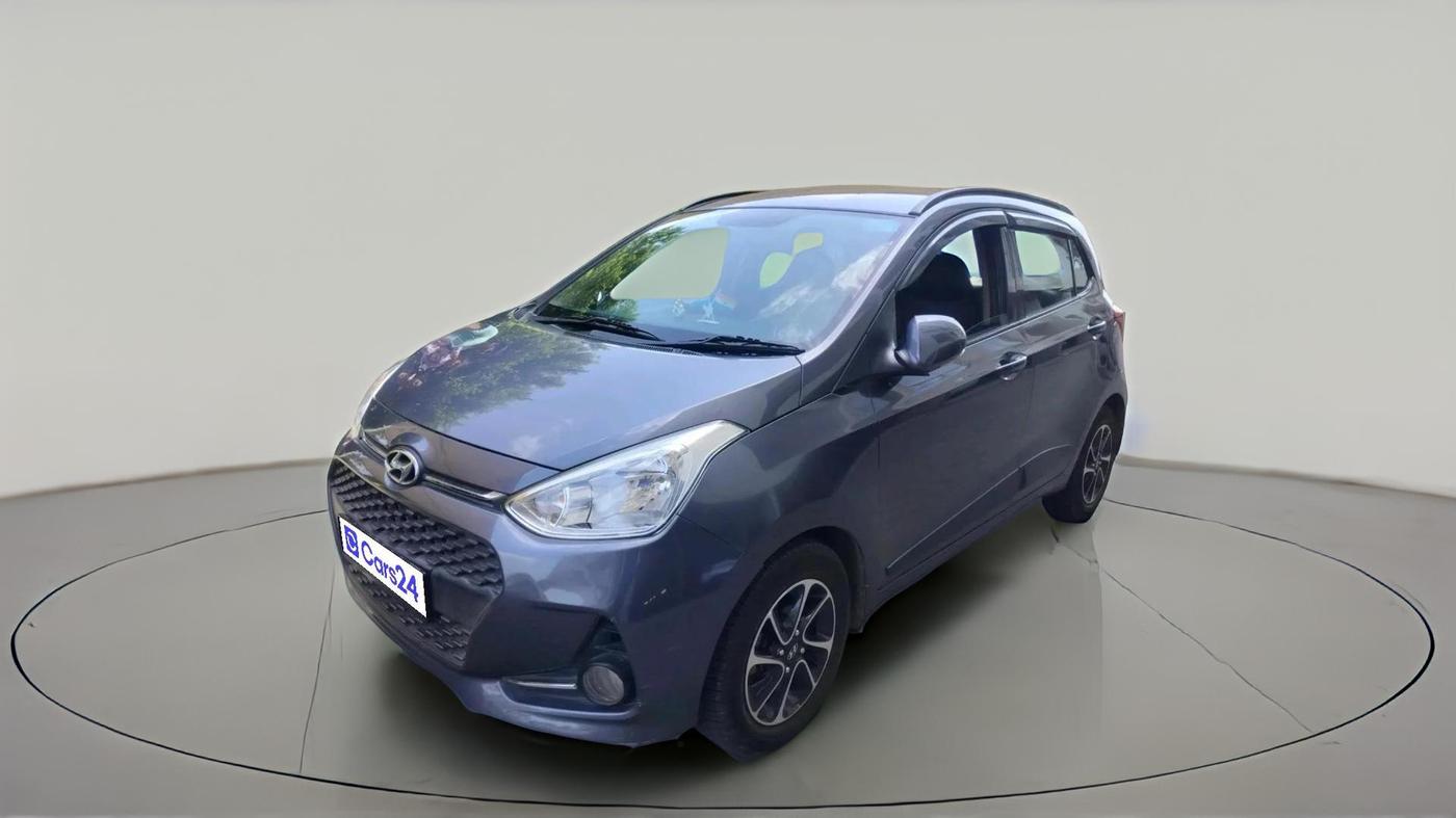 2018 Hyundai Grand i10 SPORTZ AT 1.2 KAPPA VTVT, Petrol, Automatic, 18,132 km, exterior