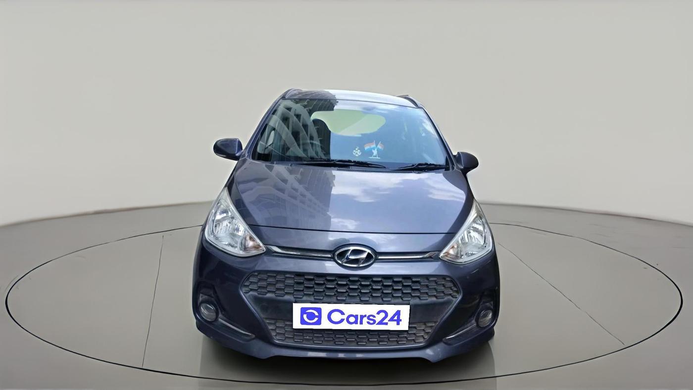 2018 Hyundai Grand i10 SPORTZ AT 1.2 KAPPA VTVT, Petrol, Automatic, 18,132 km, exterior