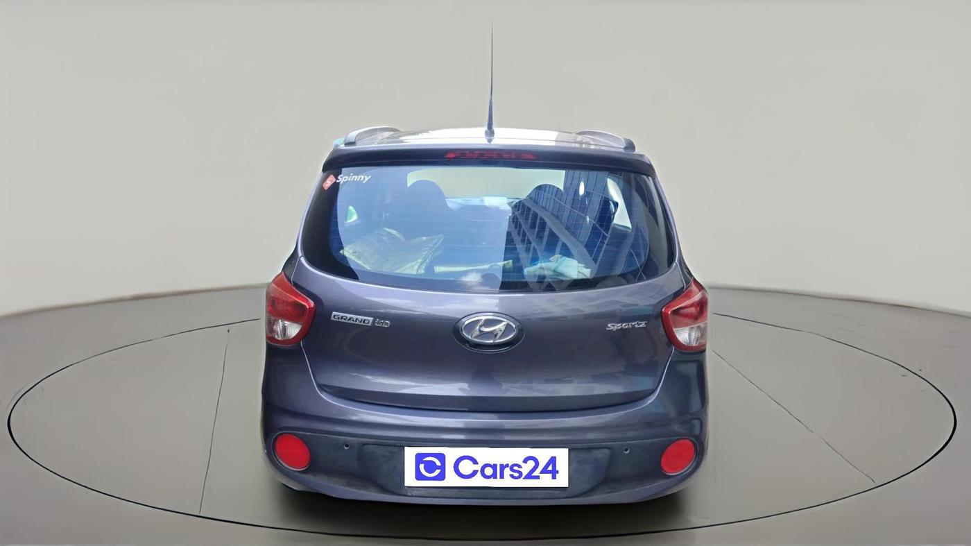 2018 Hyundai Grand i10 SPORTZ AT 1.2 KAPPA VTVT, Petrol, Automatic, 18,132 km, exterior