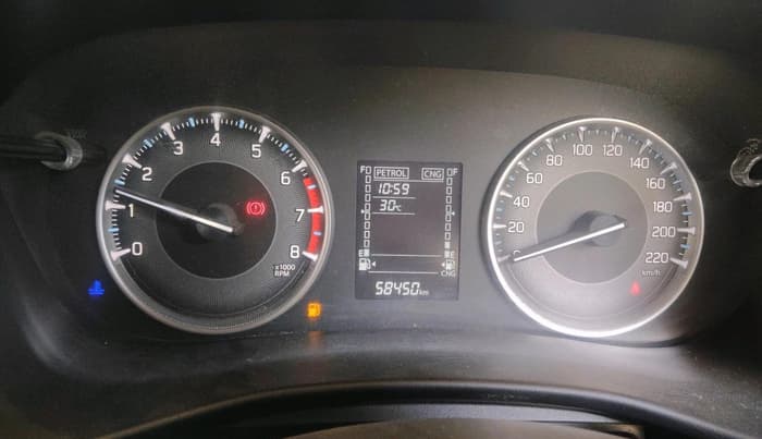 2023 Maruti FRONX DELTA CNG 1.2 MT, CNG, Manual, 58,450 km, interior
