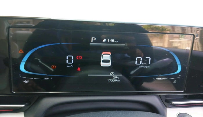 2025 Hyundai Verna  SX 1.5 MPI IVT, Petrol, Automatic, 17,339 km, interior