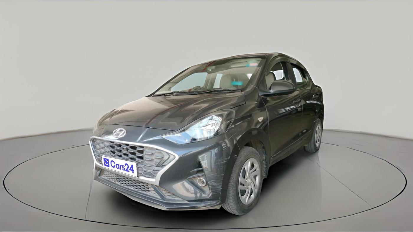 2022 Hyundai AURA S 1.2 CNG, CNG, Manual, 37,326 km, exterior