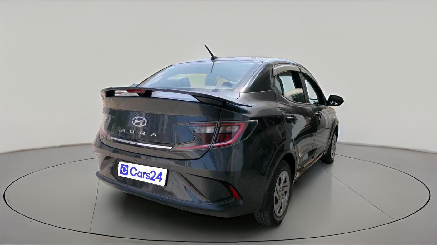 2022 Hyundai AURA S 1.2 CNG, CNG, Manual, 37,326 km, exterior
