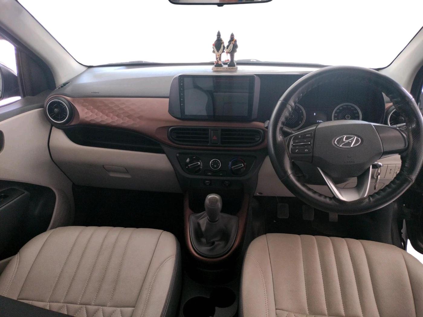 2022 Hyundai AURA S 1.2 CNG, CNG, Manual, 37,326 km, interior