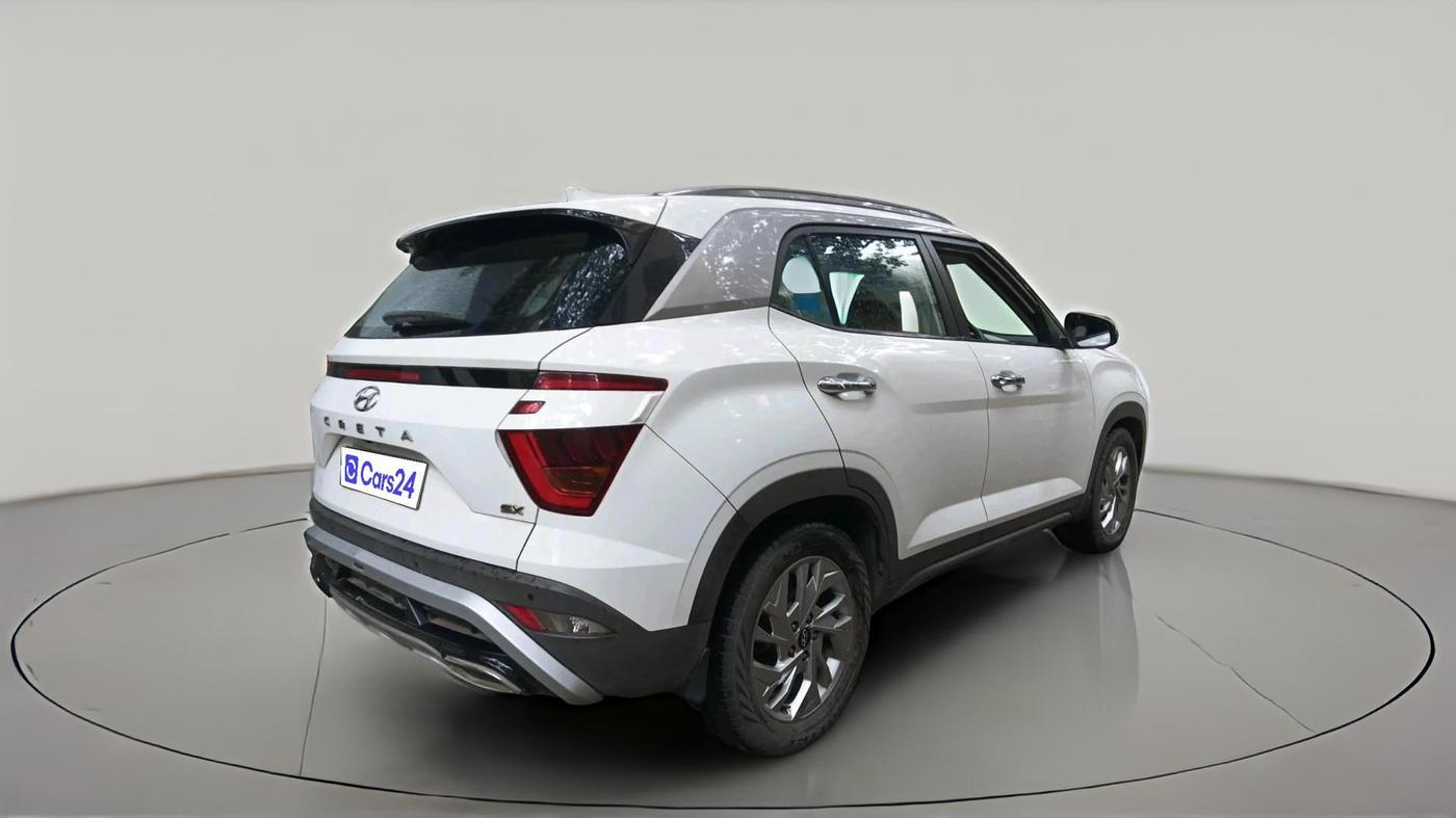 2021 Hyundai Creta SX IVT 1.5 PETROL, Petrol, Automatic, 58,734 km, exterior