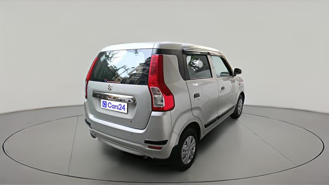 2019 Maruti New Wagon-R LXI CNG 1.0, CNG, Manual, 85,337 km, exterior