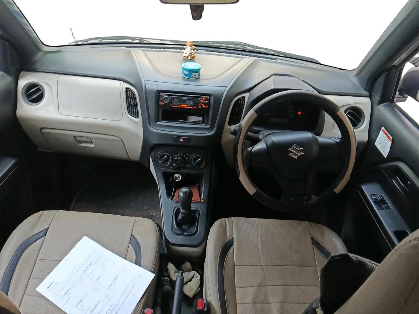2019 Maruti New Wagon-R LXI CNG 1.0, CNG, Manual, 85,337 km, interior