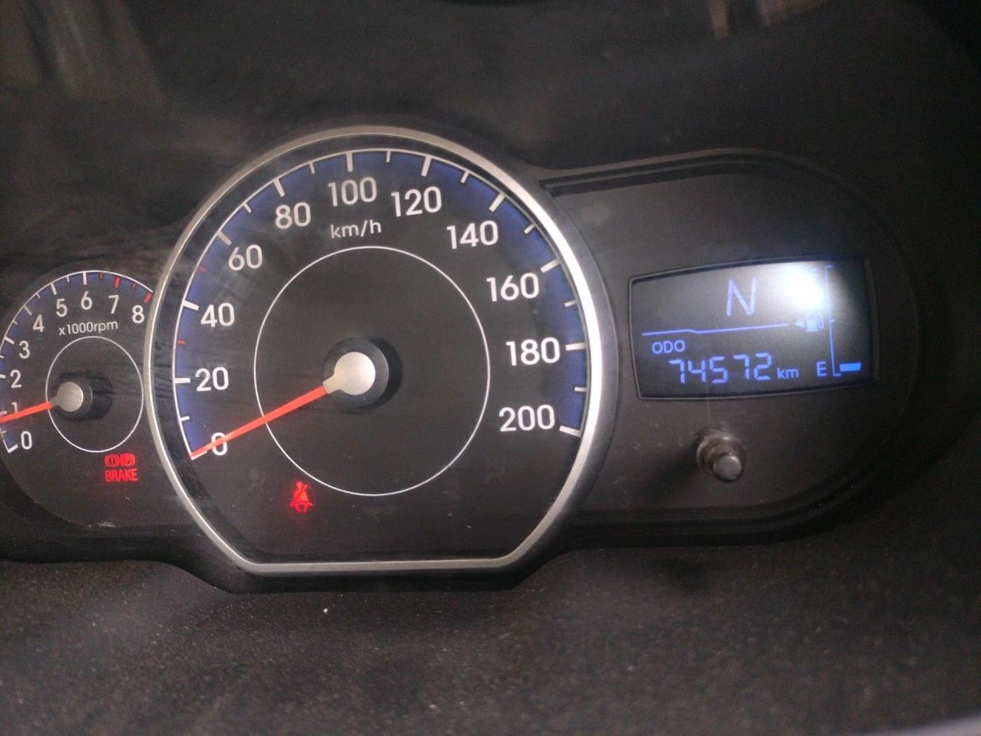 2013 Hyundai i10 SPORTZ 1.2 AT, Petrol, Automatic, 72,572 km, interior