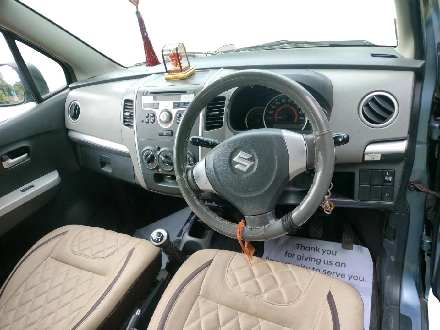 2011 Maruti Wagon R 1.0 VXI, Petrol, Manual, 1,55,548 km, interior