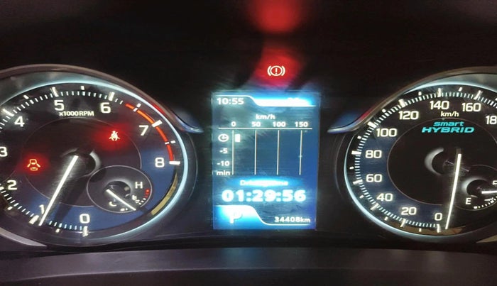 2024 Maruti Ertiga ZXI+ AT SHVS, Petrol, Automatic, 34,408 km, interior