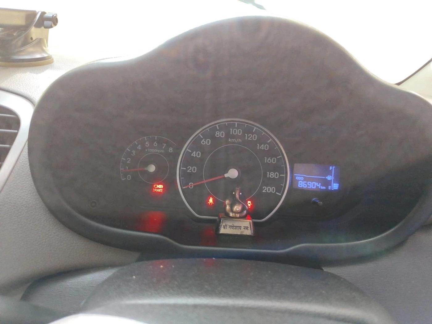2013 Hyundai i10 SPORTZ 1.2, CNG, Manual, 86,904 km, interior
