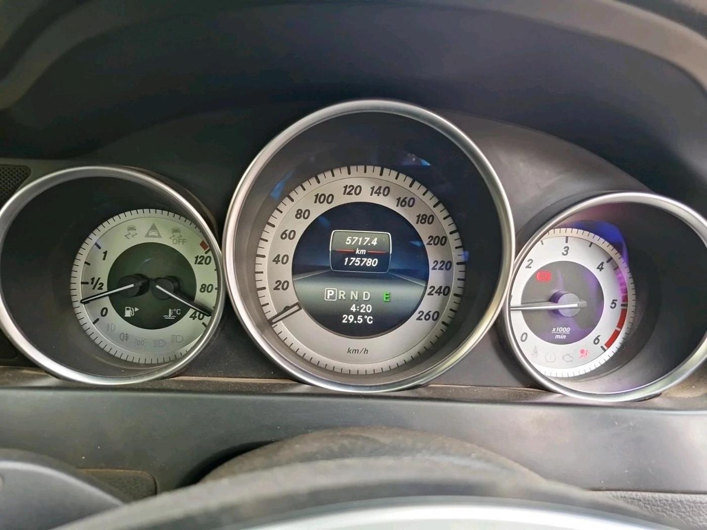 2013 Mercedes Benz C Class C220 CDI ELEGANCE, Diesel, Automatic, 1,75,780 km, interior