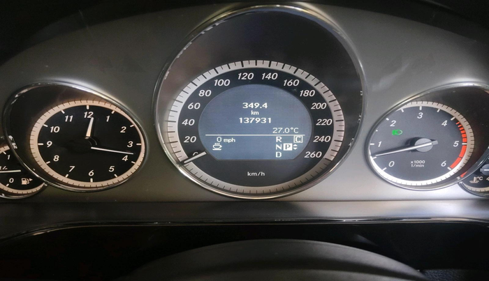 2009 Mercedes Benz E Class E 350 AVANTGARDE, Diesel, Automatic, 1,37,931 km, interior