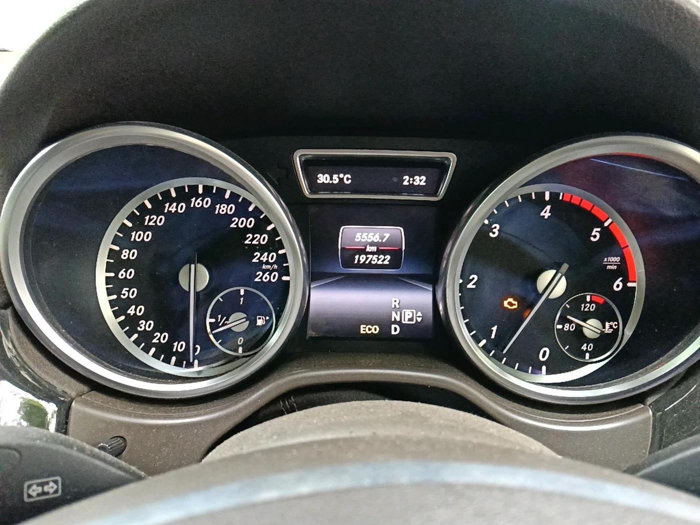 2013 Mercedes Benz Ml Class 250 CDI, Diesel, Automatic, 1,97,522 km, interior