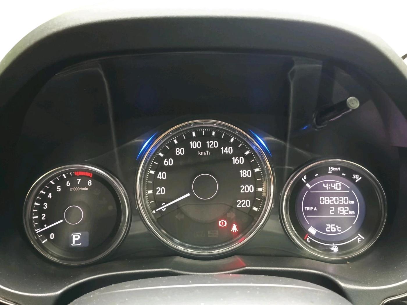 2017 Honda City 1.5L I-VTEC ZX CVT, Petrol, Automatic, 82,030 km, interior