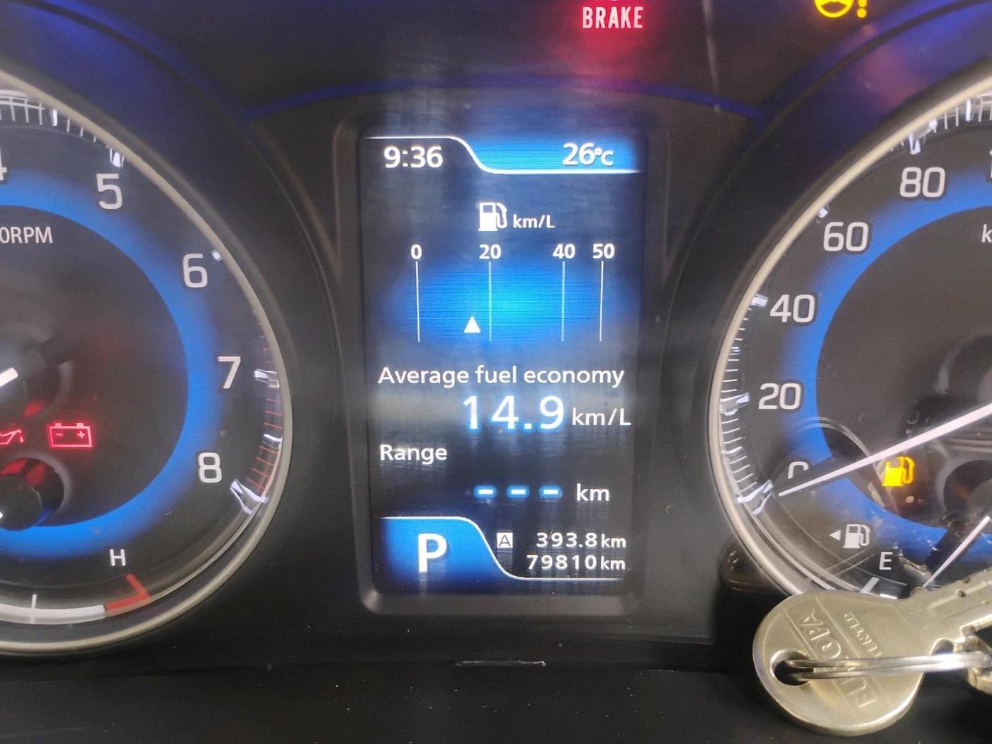 2020 Maruti Baleno ZETA CVT PETROL 1.2, Petrol, Automatic, 79,810 km, interior