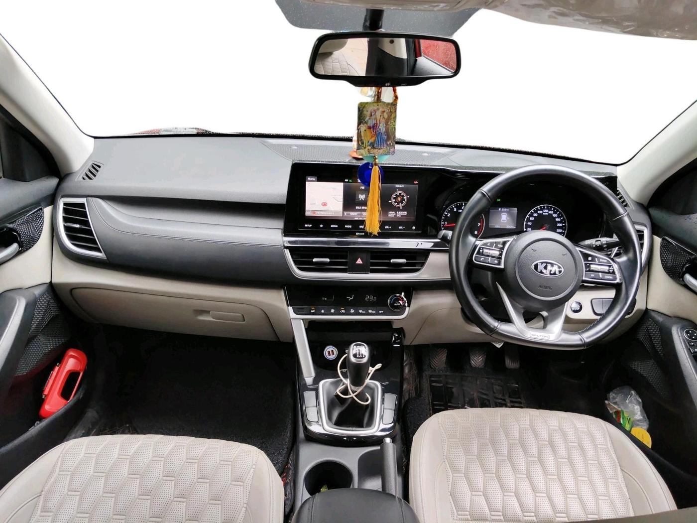 2020 KIA SELTOS HTX 1.5 PETROL, Petrol, Manual, 26,620 km, interior