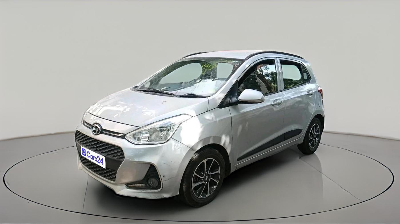 2017 Hyundai Grand i10 SPORTZ (O) AT 1.2 KAPPA VTVT, Petrol, Automatic, 81,941 km, exterior