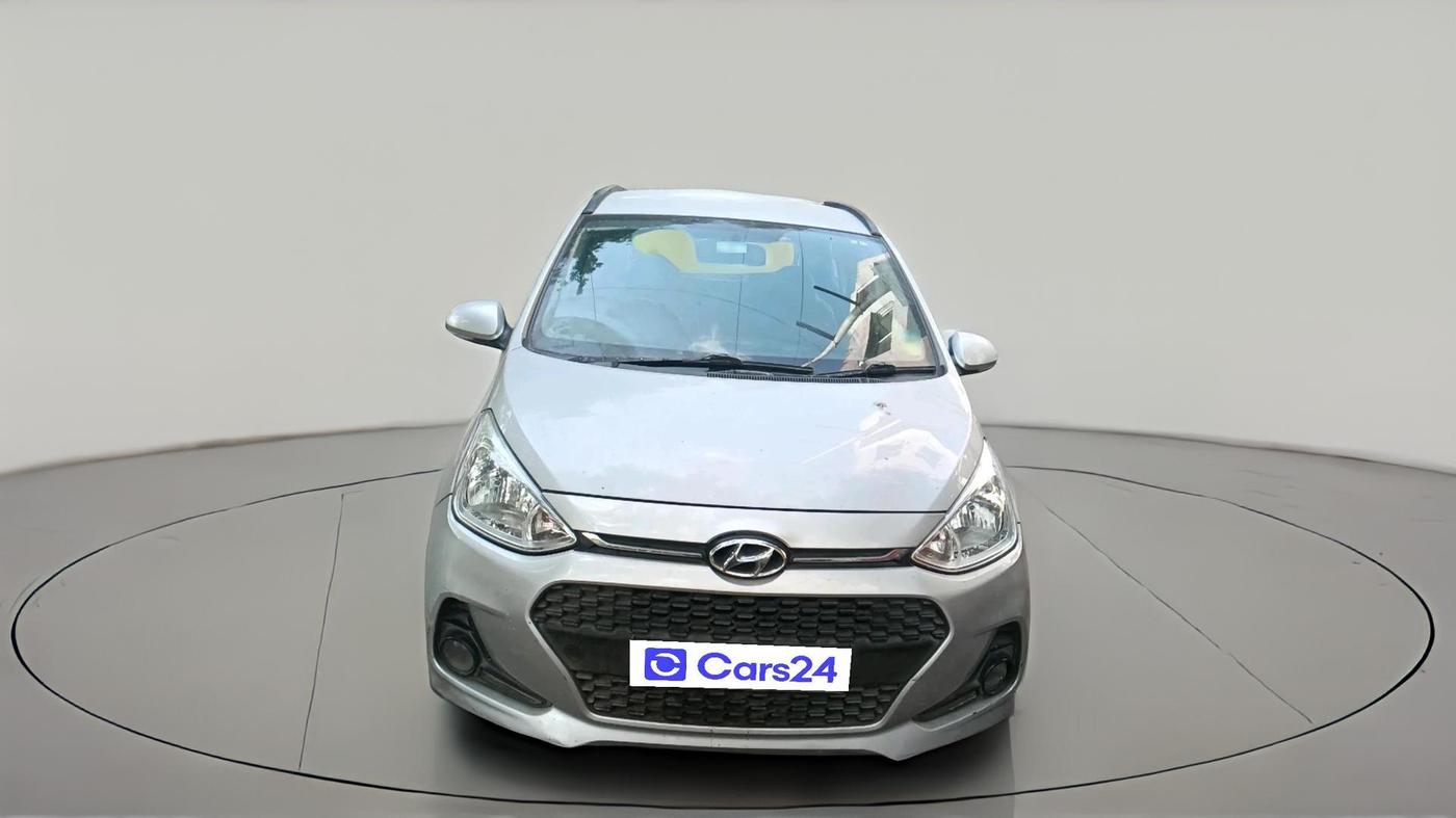 2017 Hyundai Grand i10 SPORTZ (O) AT 1.2 KAPPA VTVT, Petrol, Automatic, 81,941 km, exterior