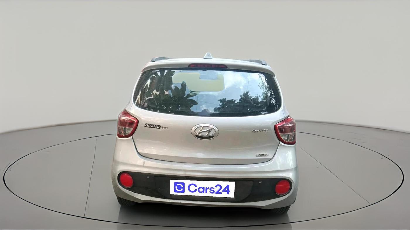 2017 Hyundai Grand i10 SPORTZ (O) AT 1.2 KAPPA VTVT, Petrol, Automatic, 81,941 km, exterior